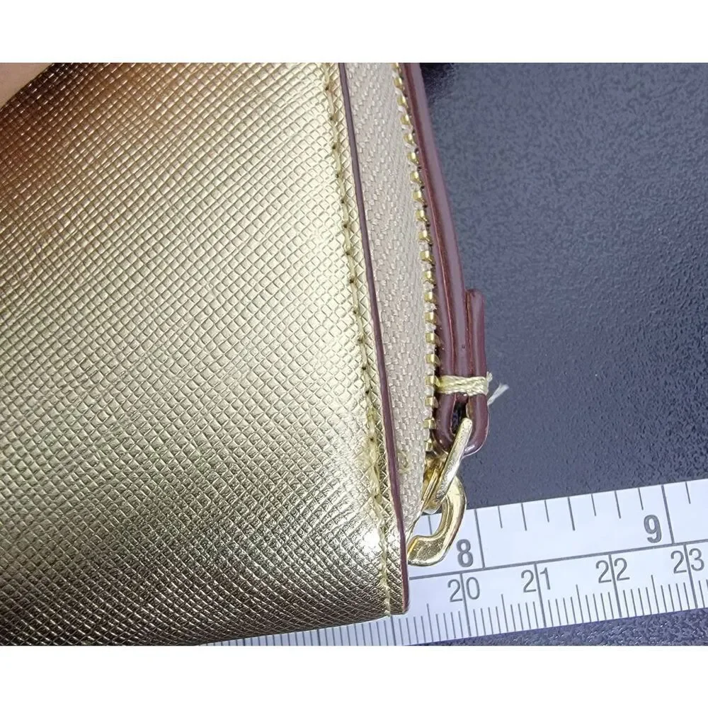 Kate Spade Wallet New York Gold Zipper Wristlet
